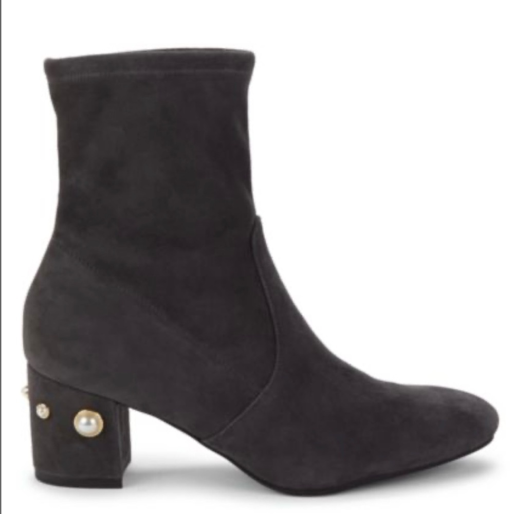 Stuart Weitzman Siggy Pearl Accent Bootie